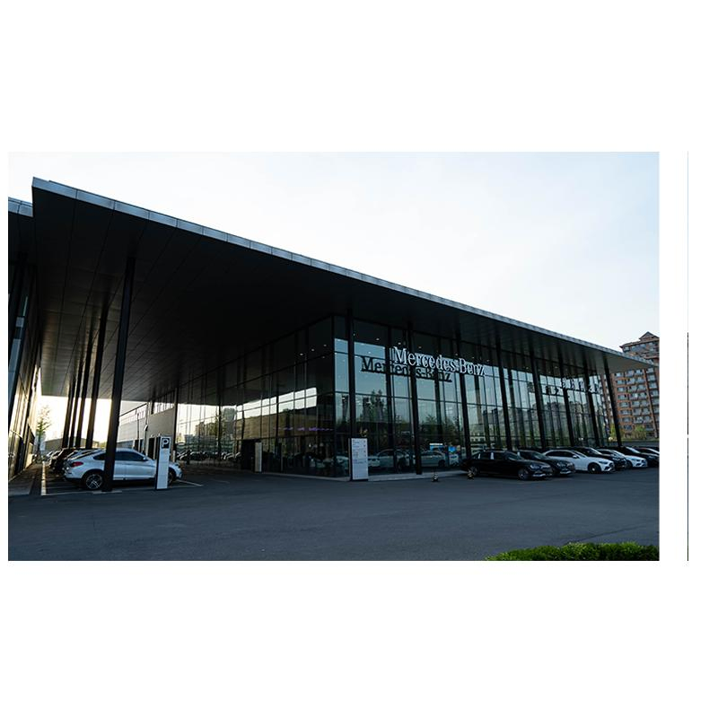 Modern Attractive Steel Structure Design Automobile 4s Shop/Exhibition Hall/Car Showroom