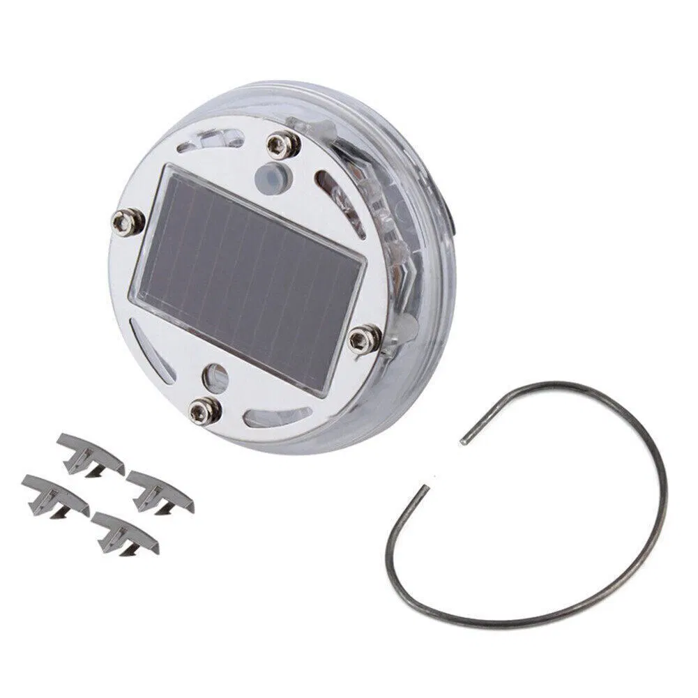 Солнечная светодиодная лампа для дисков колеса, 4 режима