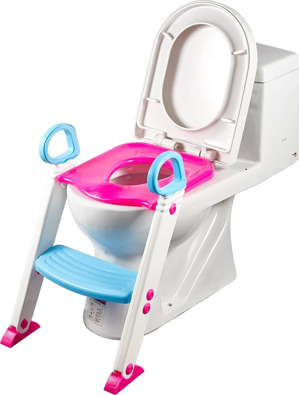 Kids Furniture Foldable Baby Potty Training Toilet Seat for Toddler Kids with Step Stool Ladder