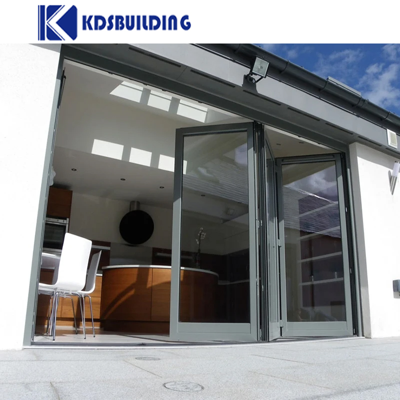 Customized Interior Partition Wall Door/Plastic Steel Bifold Doors/PVC Folding Door for Balcony