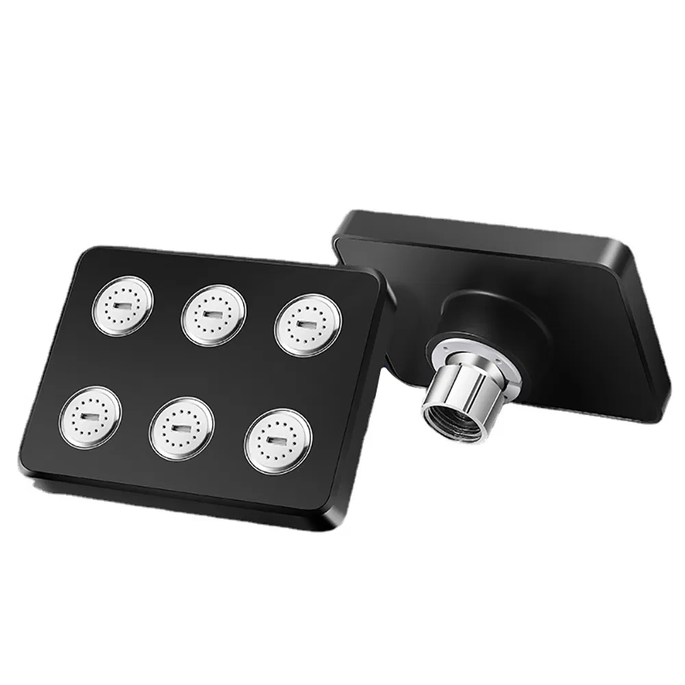 Modern Rainfall Shower Head Set with Adjustable Settings for Comfort