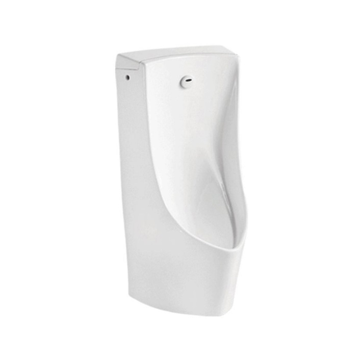 Hotel Public Corner High End Sanitary Ware Ceramic Urinal Automatic Flush Sensor