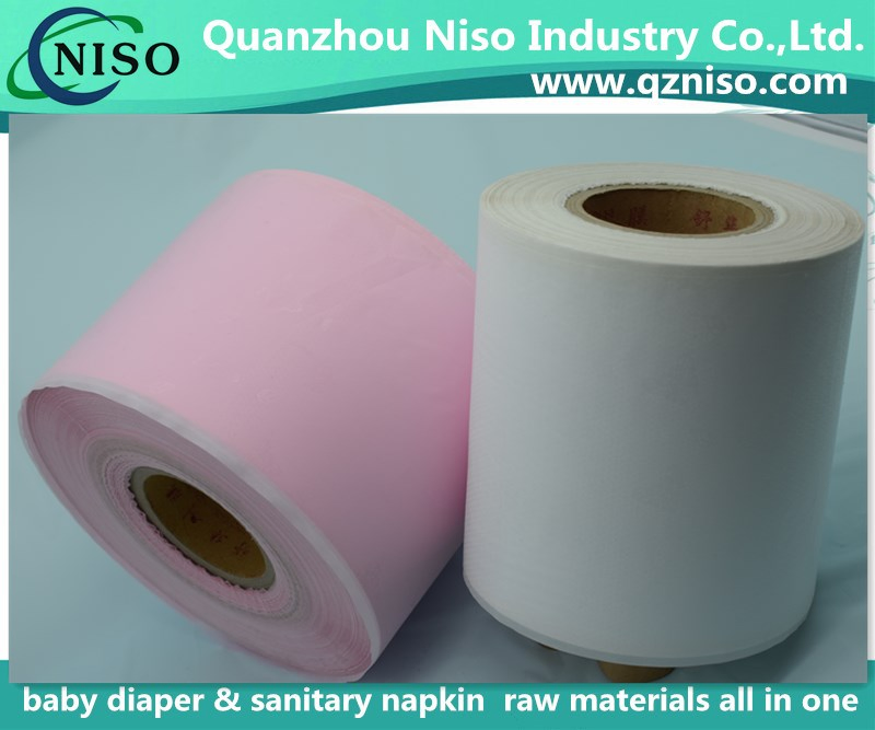 Colorful Silicone Released PE Film for Panty Liner/Sanitary Napkin (LSLXM7798)