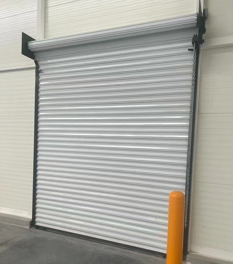 White Color Safety Design Aluminum Roller Shutter Door