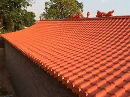 Synthetic Roofing Tile ASA Spanish Roofing Tile PVC Plastic Roof Tile