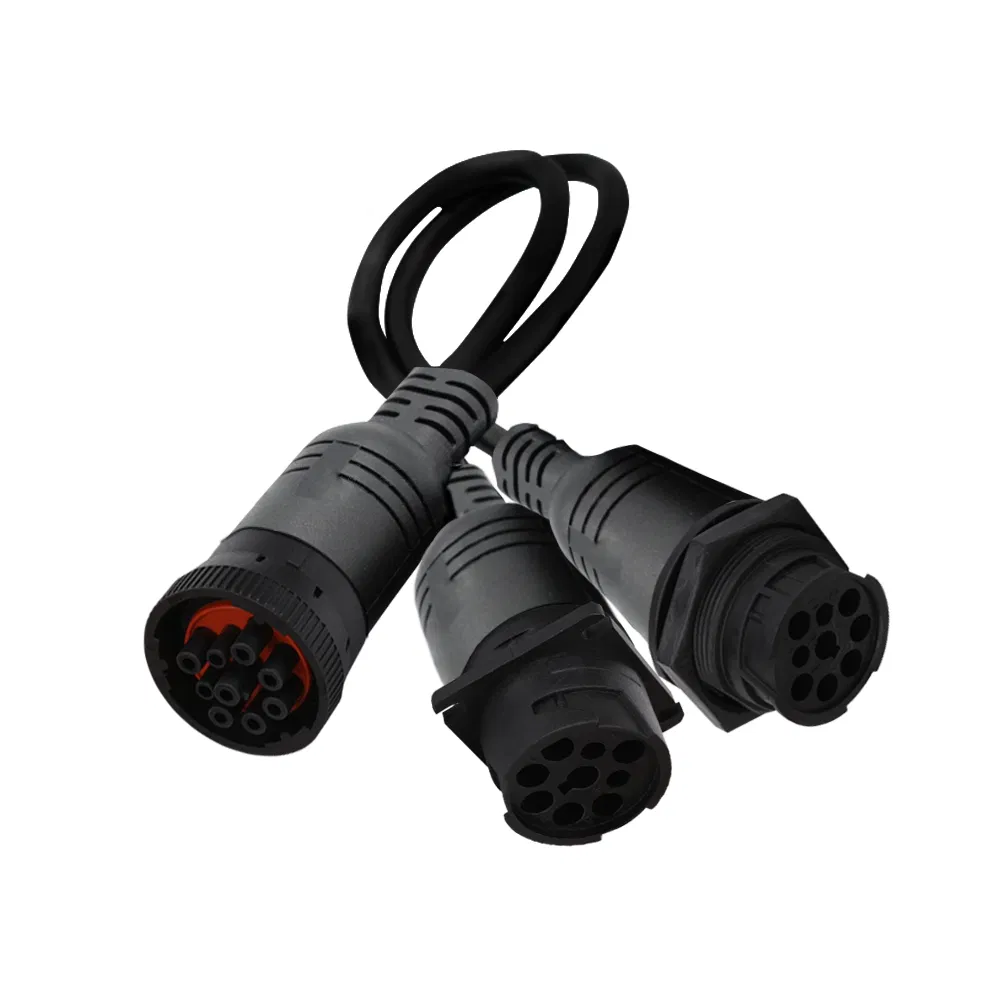 Разветвитель J1939 9-pin на 2 розетки Type 1