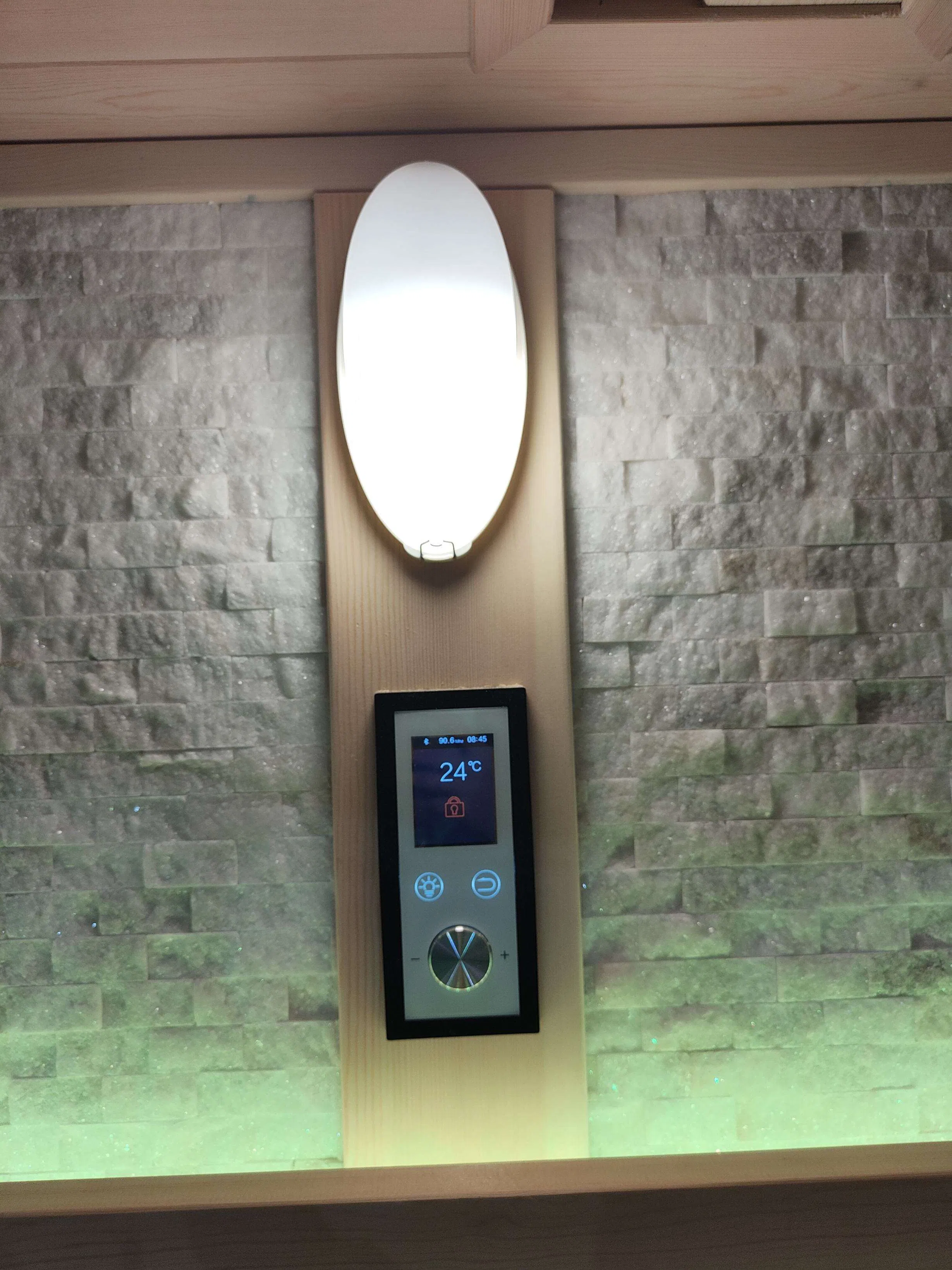 Big Sauna Room 6 People/ Cedar Wood Sauna/ Glass Sauna