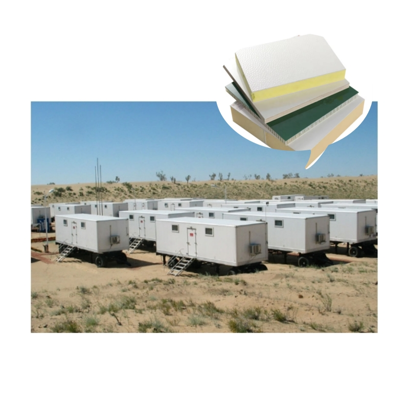 Fiberglass Sandwich FRP/GRP Panel for Camper RV and Refrigerated Van Body