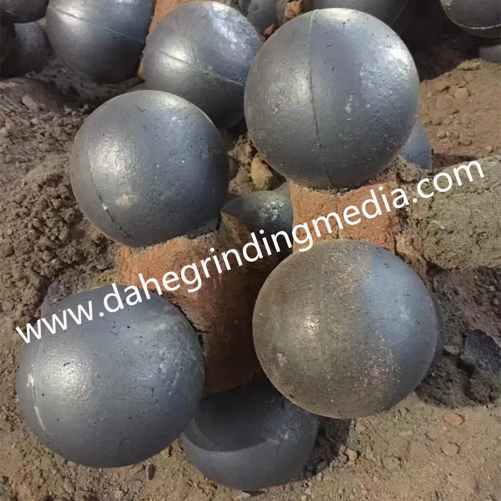 Высокохромистые стальные мелющие шары 25-127 мм