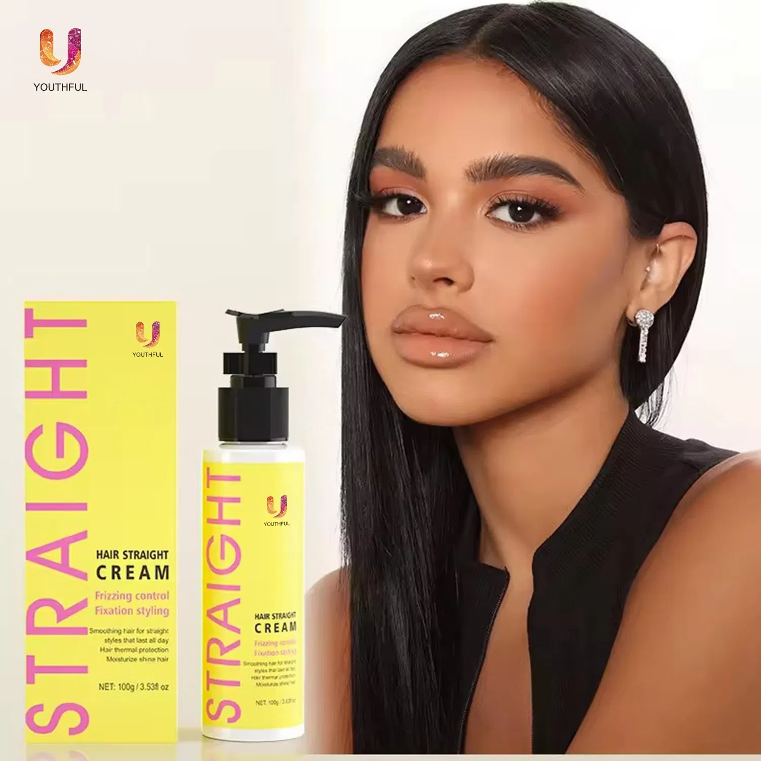 New Arrival 15 Minutes Speedy Silky 3 in 1 Hair Straightening Cream