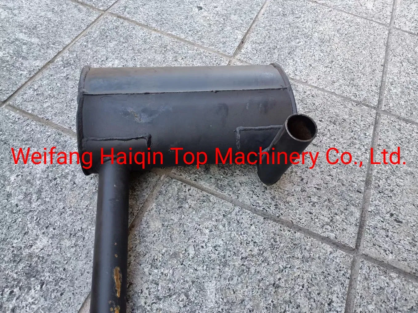 Глушитель выхлопа H180 для мини-погрузчика