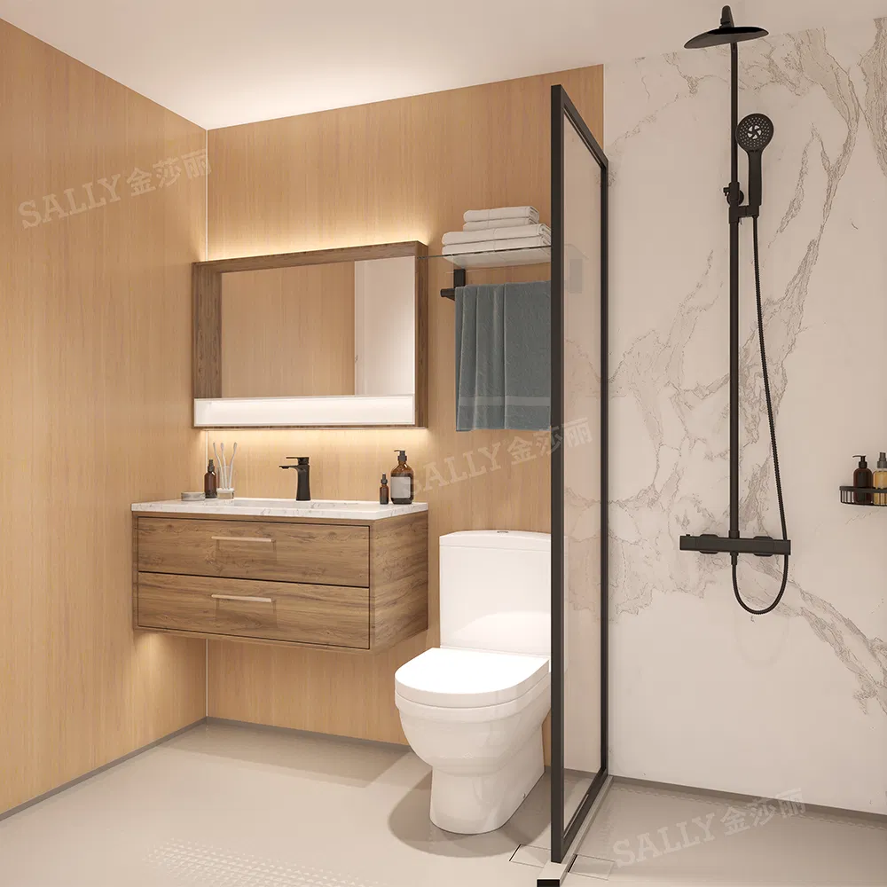 Stylish Modular Shower Pod for Portable Solutions Bathroom