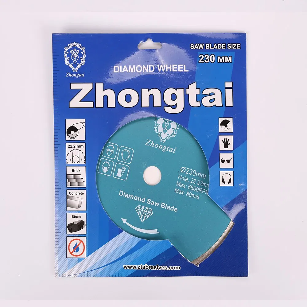 Алмазный диск Zhongtai W2 для резки гранита и бетона