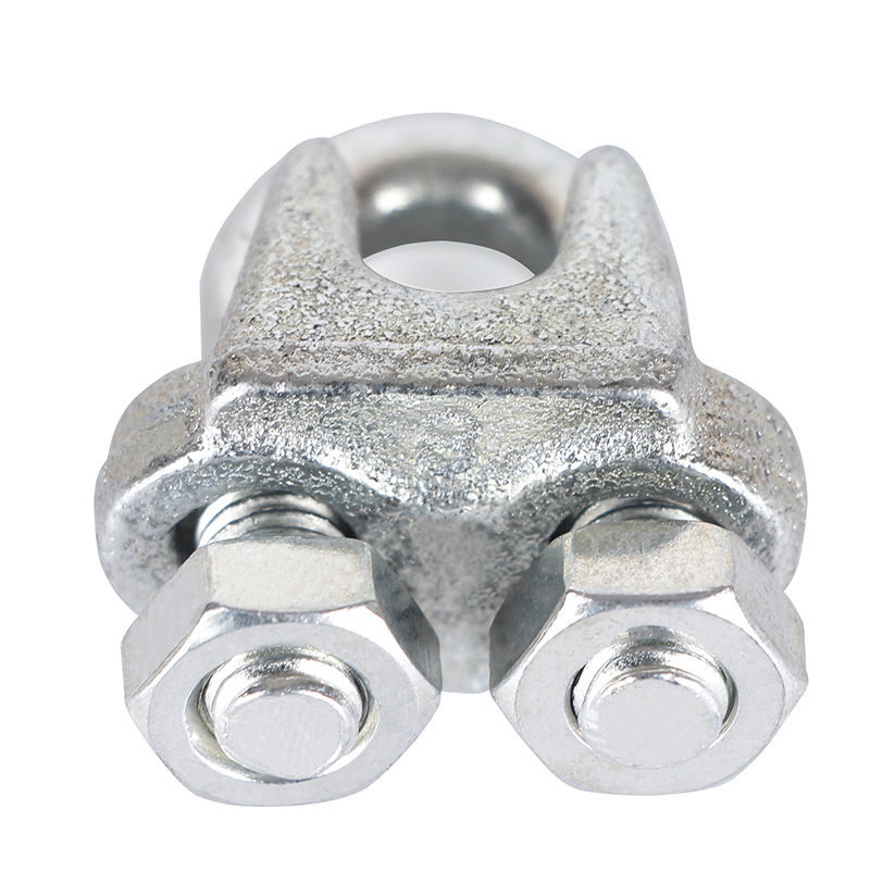 Galvanized Casted DIN 741 Malleable Steel Wire Rope Clamp