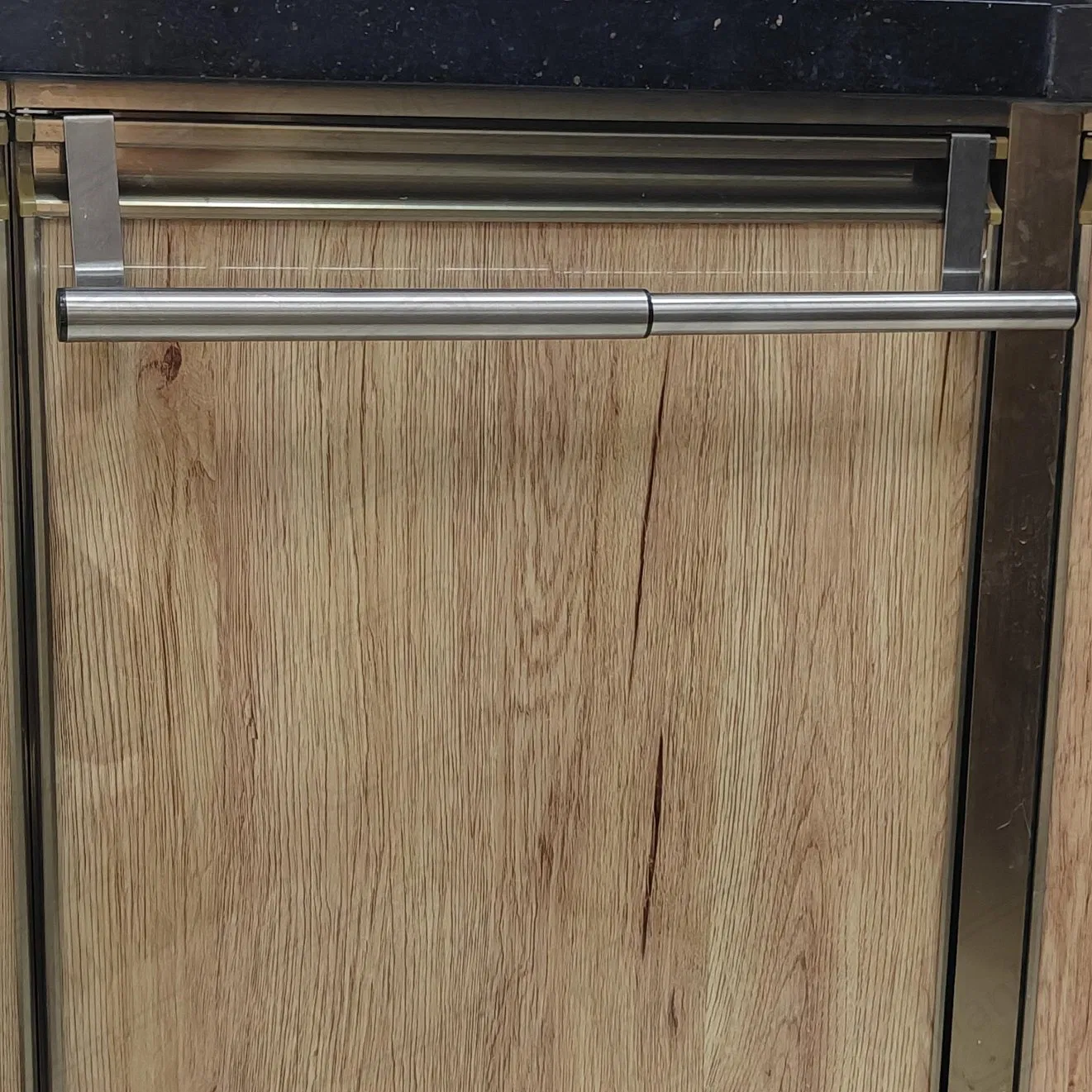 Towel Hanger Door Kitchen Cabinet Stainless Steel Retractable Hanger