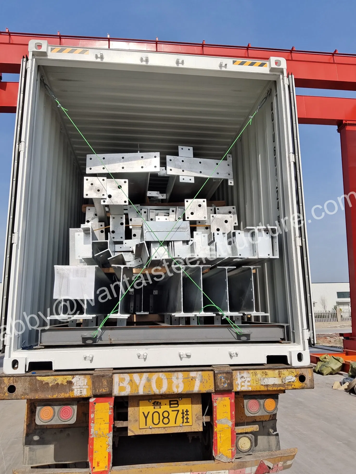 AS/NZS 1554.1 Certified Fabricated Universal Columns Ucs Hot Rolled Steel with Galvanised Finish