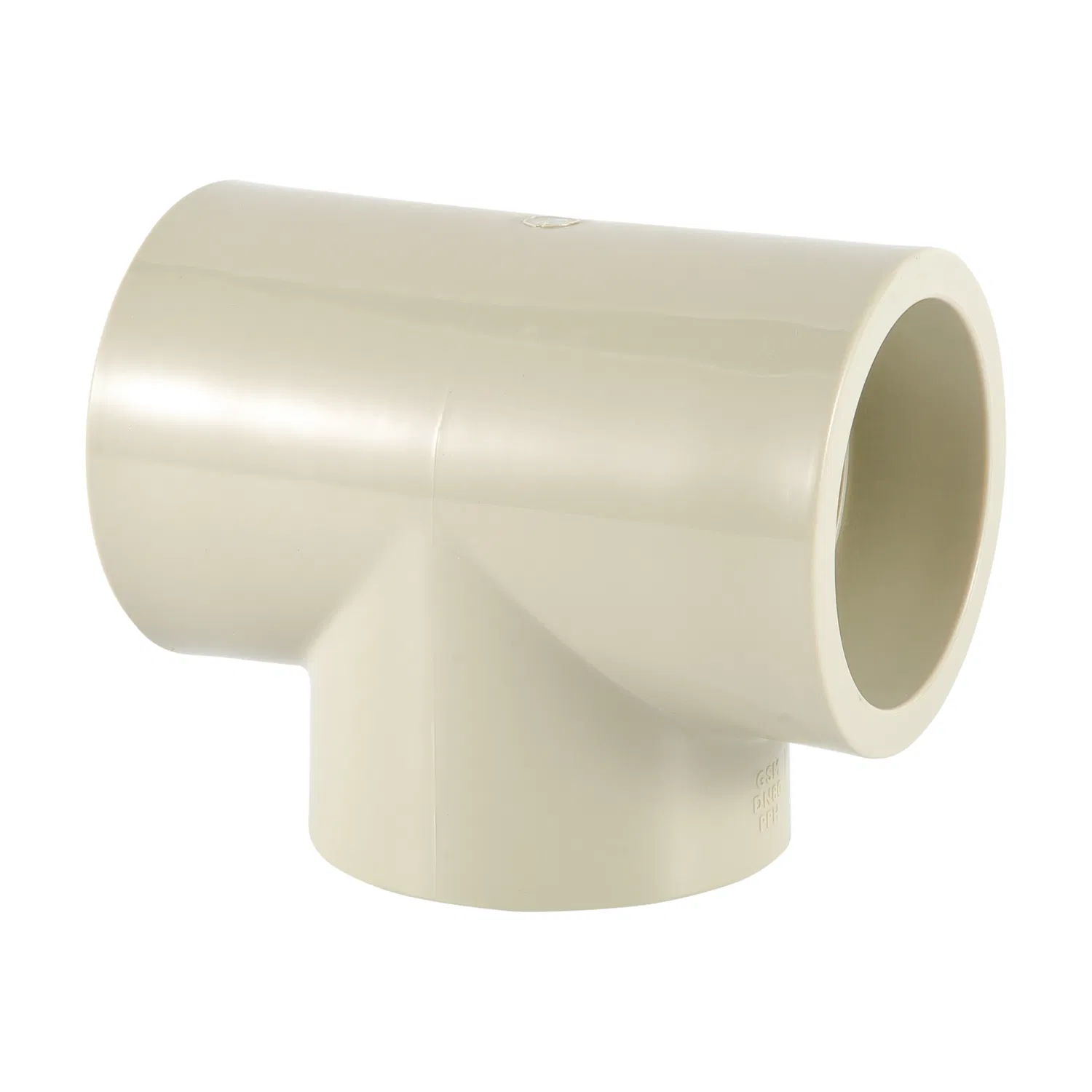 Customizable Pph Tee Pipe Fittings Plastic Welding Imported Raw Materials
