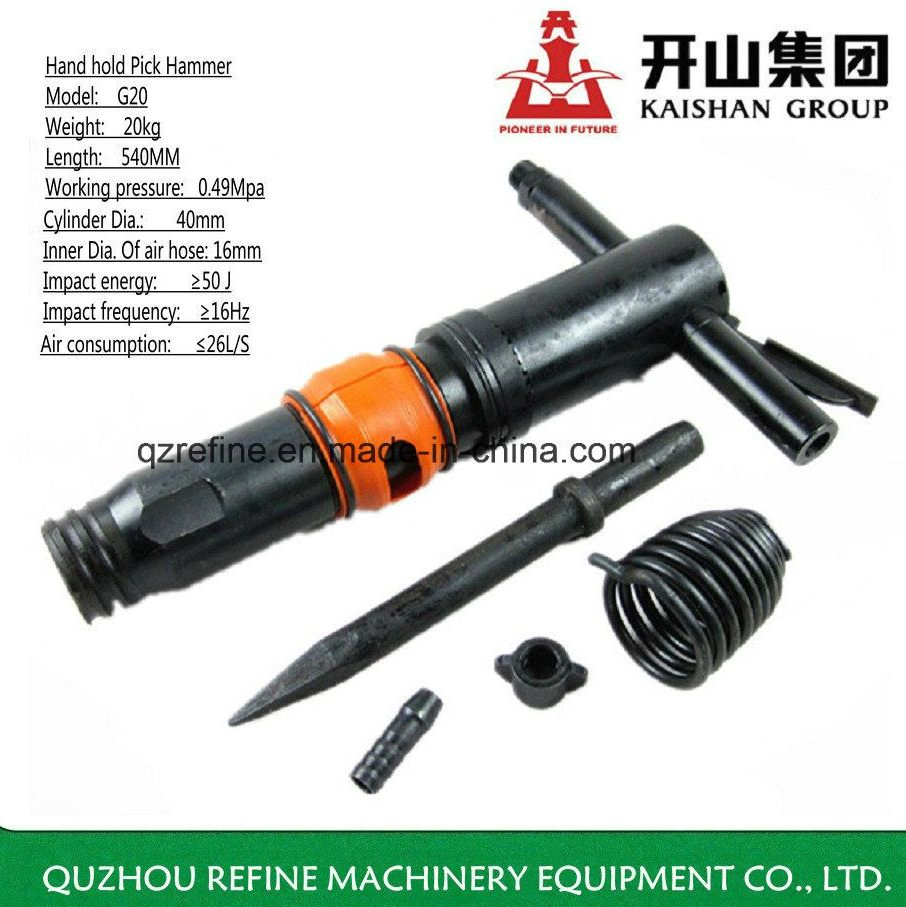 Kaishan G20 Hand Hold Portable Mining Air Pick Pneumatic Tools