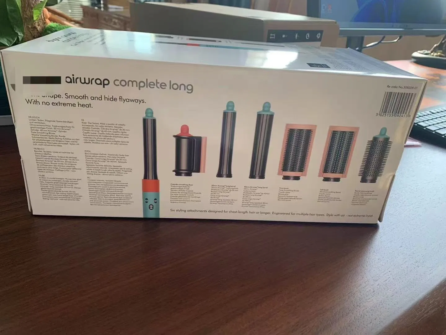 New Color Hair Curler HS5 Dyon Complete Long Hair Sstyle Curling Iron