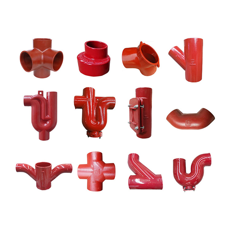 Чугунный фитинг 88° для канализации EN877