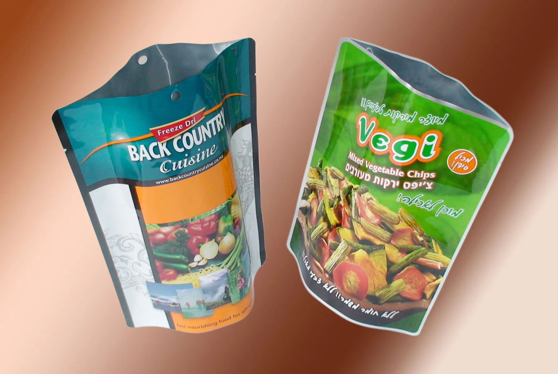 Plastic Stand up Bag with Zipper