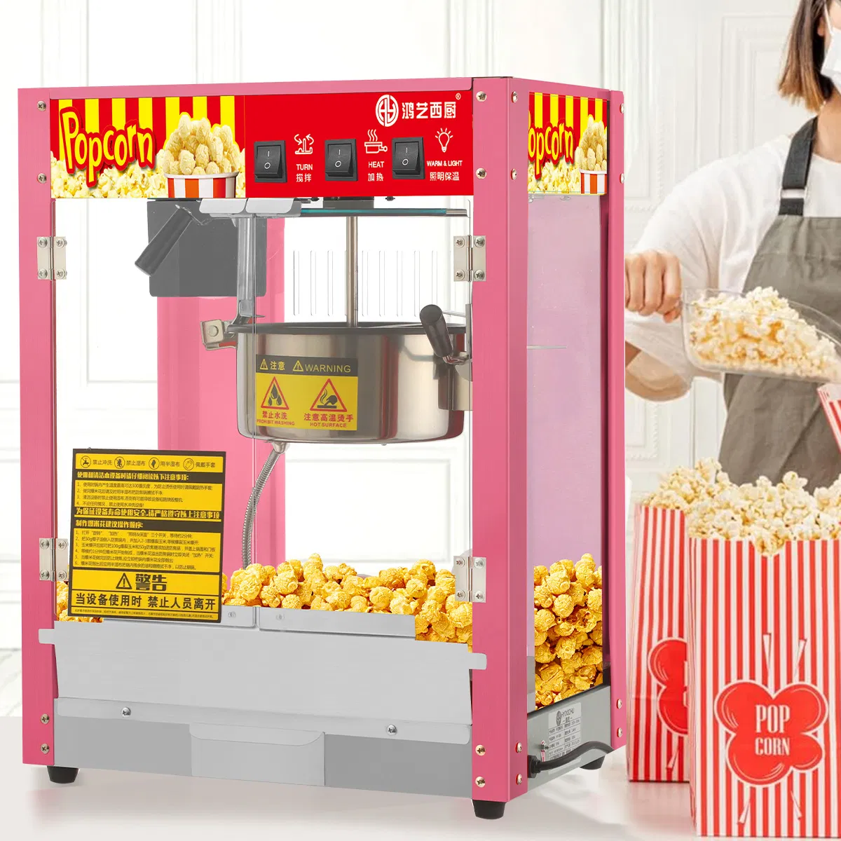 Cheap Commercial Semi-Automatic Electric Popcorn Machine