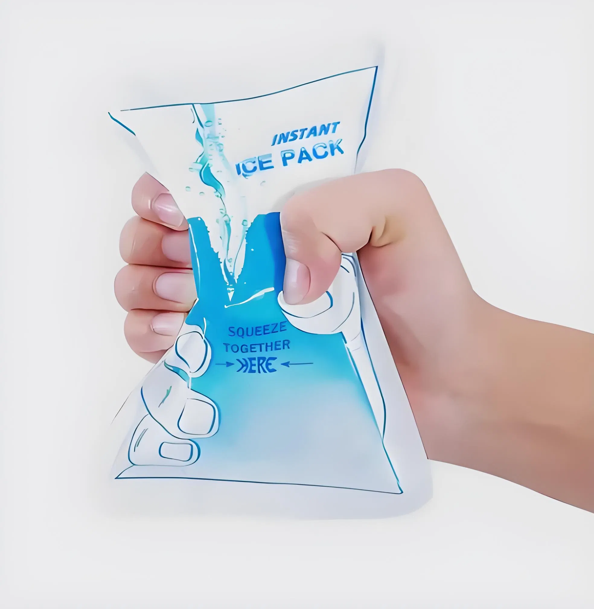 Disposable Instant Cold Pack Emergency Ice Pack for First Aid