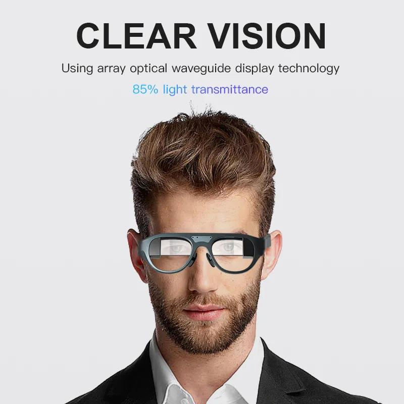 Lightest Carry Clear Vision Intelligent Interaction Smart Ar Glasses