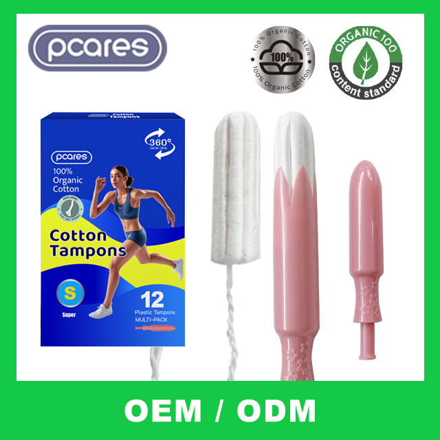 Super Absorbent Tampons with Applicator for Heavy Flow Days