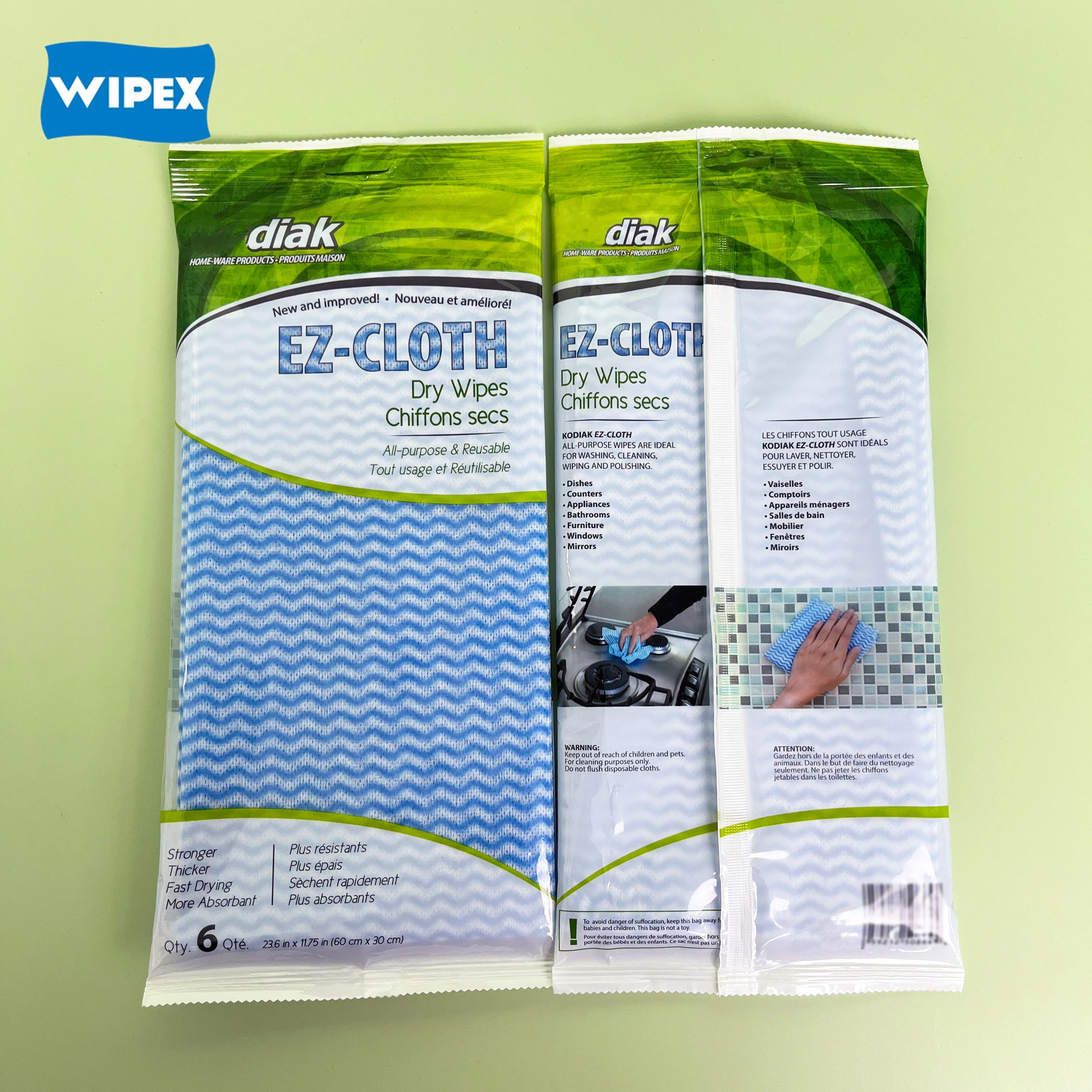 Factory Price Nonwoven Cleaning Wipes J Cloth All Purpose Disposable Cleaning Cloth