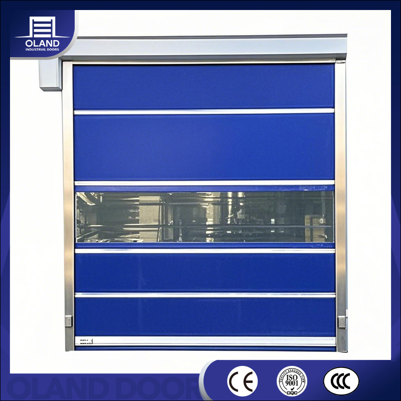 Factory Self Repairing Wholesale PVC Automatic High Speed Industry Fireproof Roller Door