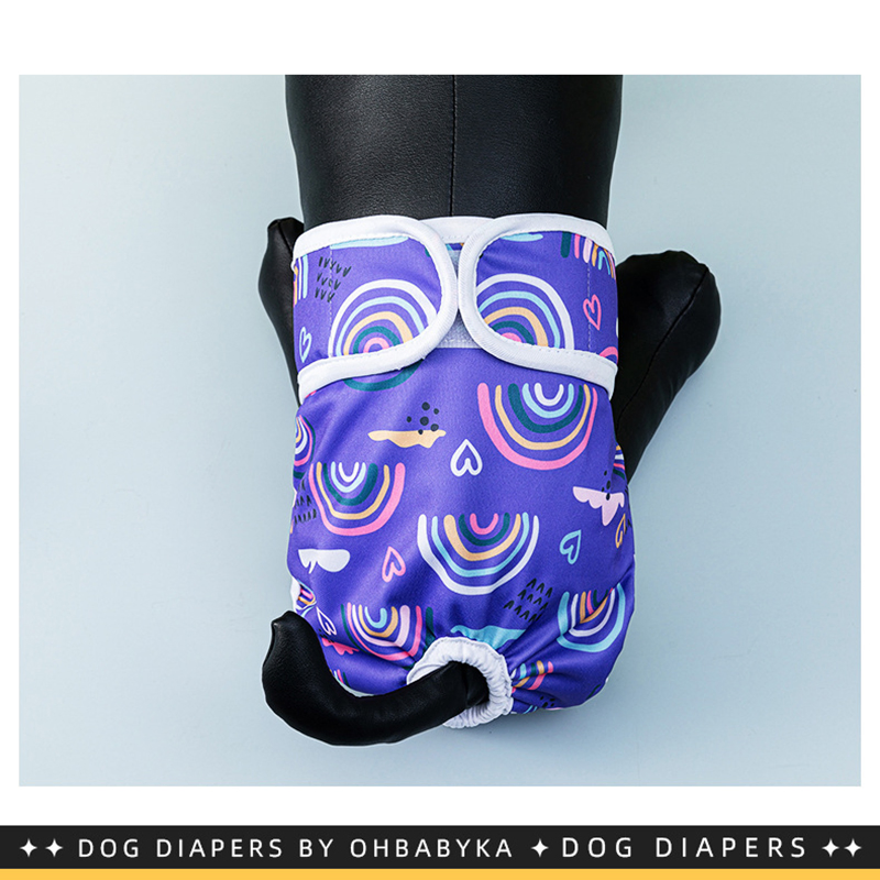 Pet Cloth Diapers, Pet Physiological Pants, Washable Female Dog Cloth Diapers, Anti-Harassment Pet Sanitary Pants