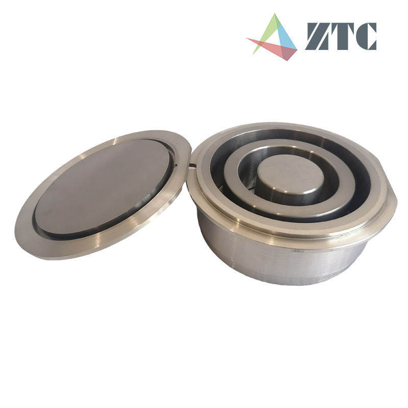 300ml Tungsten Carbide Grinding Jars for Vibratory Disc Mill with Highly Wear-Resistant
