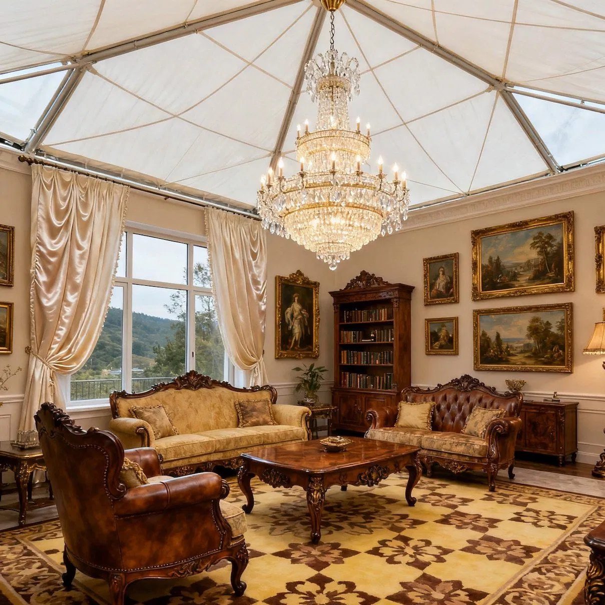 Durable Steel Membrane Structures for Efficient Hotel Warehousing