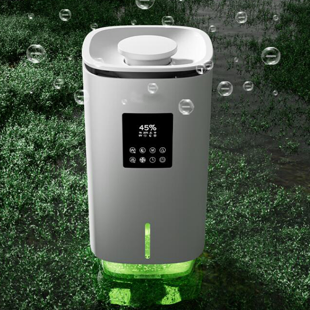 Hybrid Humidifier Air Cleaner 2 in 1 New-Tech Evaporative Humidifier for Indoor Use