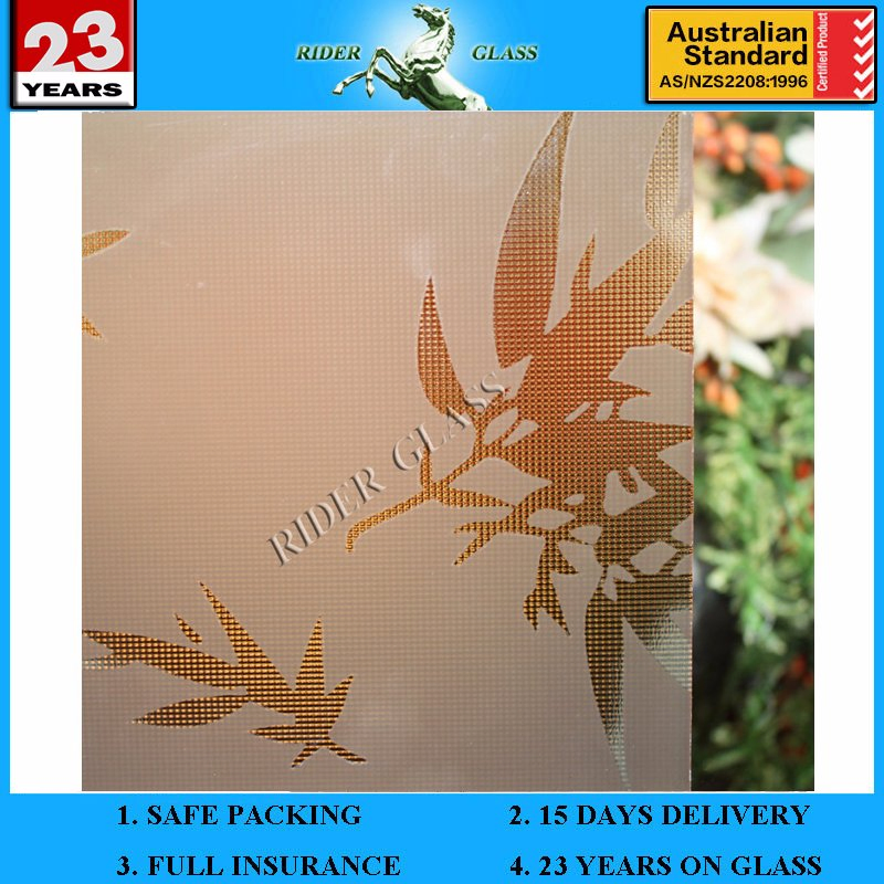 3-19mm Am-26 Architectural Decorative Acid Etched Frosted Art Glass