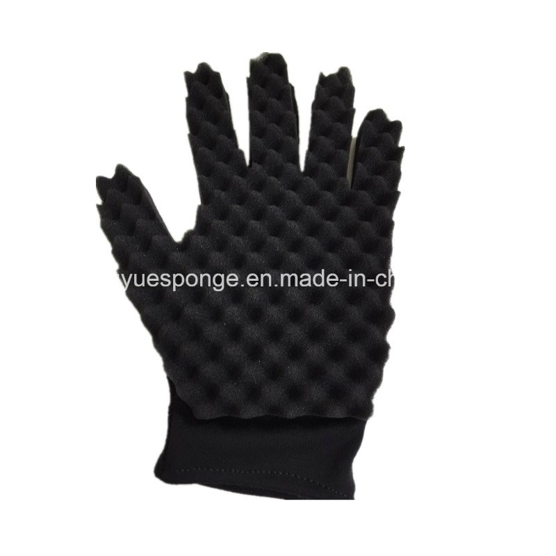 Curl Hairs White Black New Curl Sponge Glove