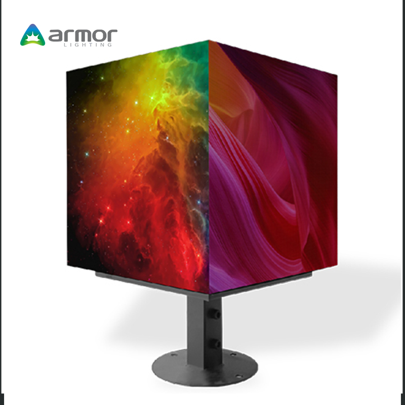 HD Full Color 3D LED Cube Display Indoor Outdoor Magic Cube Screen for Retail Store Advertising