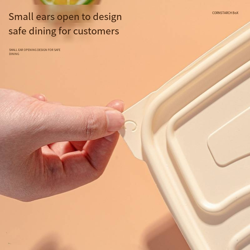 Disposable Biodegradable Pulp Clamshell Takeaway Take out Lunch Box Sugarcane Bagasse Food