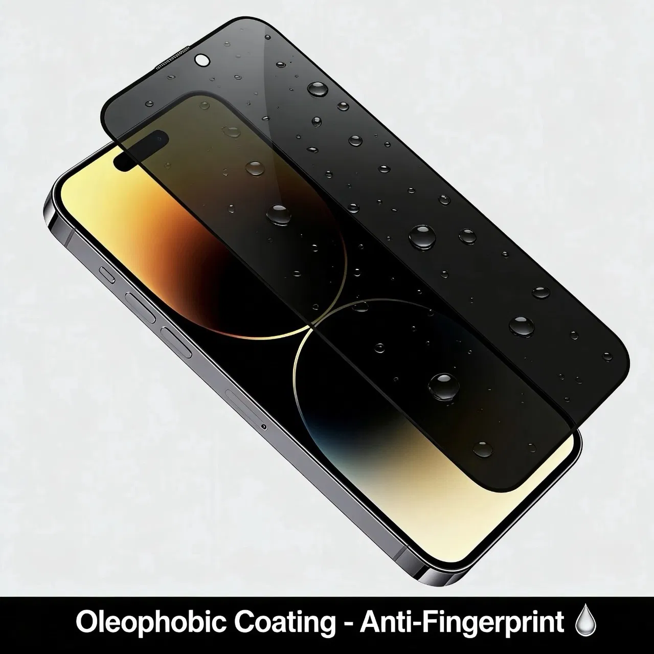 Защитное стекло 2.5D AR антиблик 95% прозрачности для смартфонов