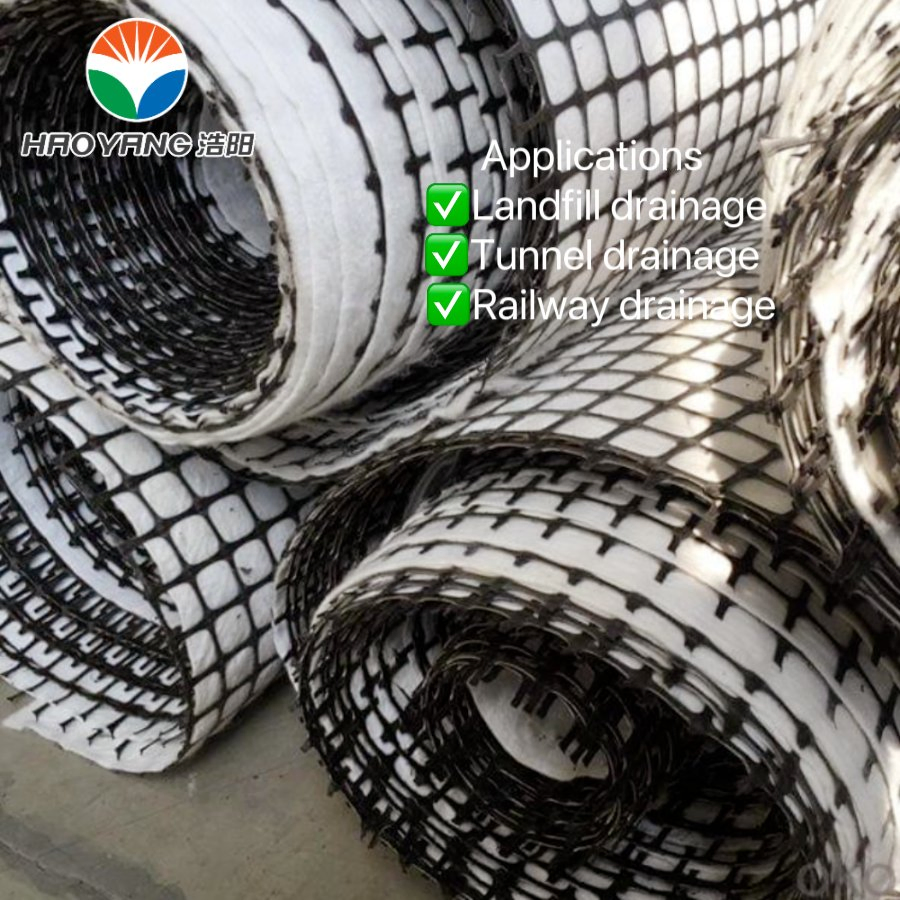 HDPE 6m Width Composite Geonet for Railway Drainage