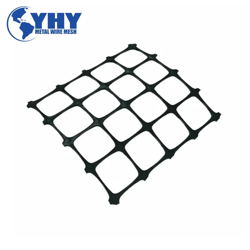 Geogrid Ground Mesh for Asphalt Pavement Reinforcement