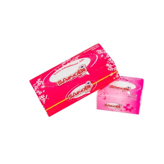 Hot Sale Natural White Soft Facial Tissues Paper