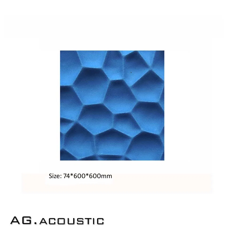 AG. Acoustic New Pop Design 3D Polyester Fiber Soundproofing Wall Tiles for School Decoration