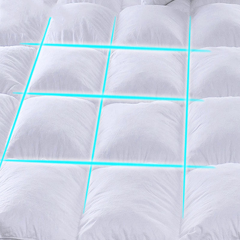 Hot Sale Super Soft 100% Cotton Cover Microfiber Thick Hotel Mattress Topper