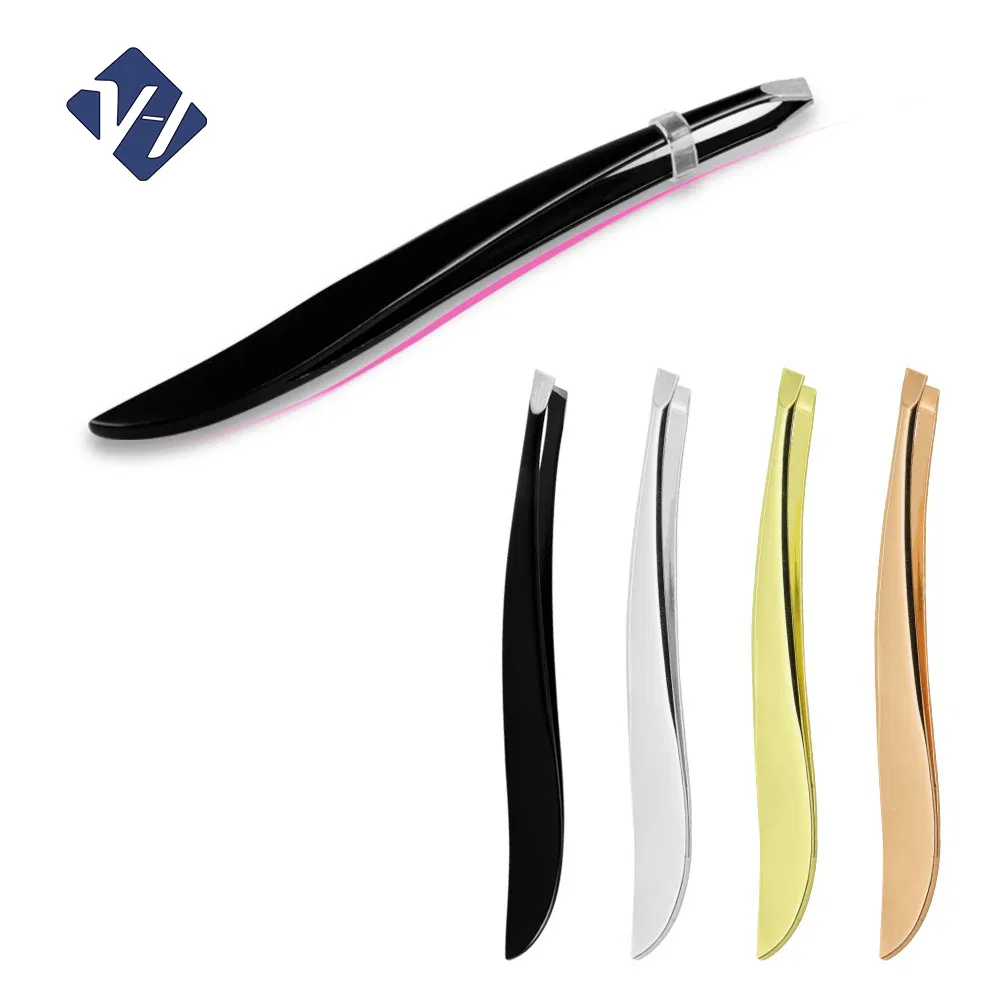 OEM Accepted Makeup Fiber Tip Tweezers Sample Free Beauty Products Tweezers