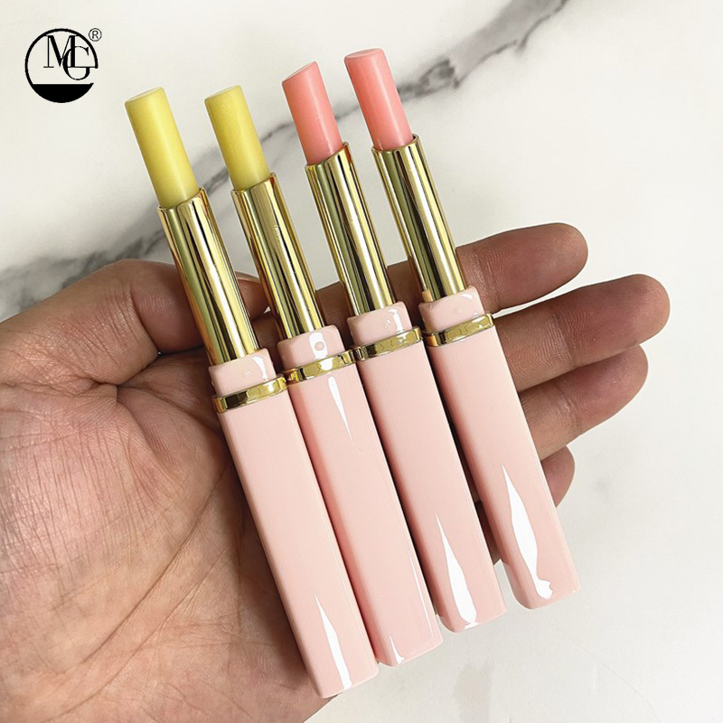 Private Label Custom Your Own Logo Vegan Moisturizing Natural Pink Lip Balm