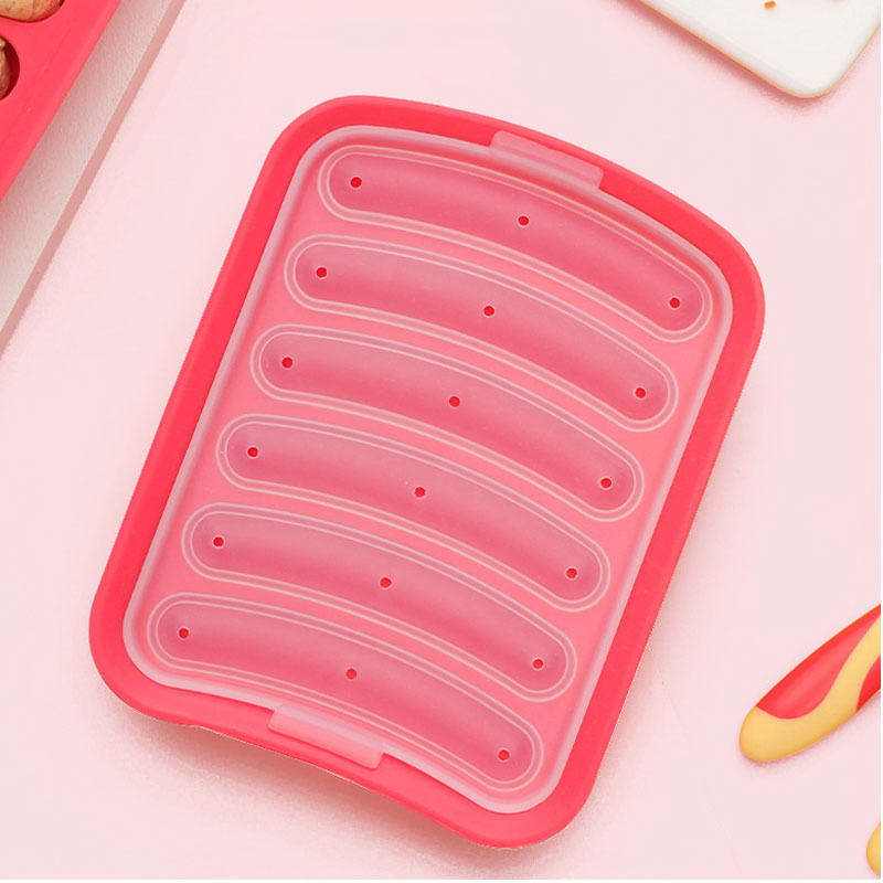Customize Non-Stick Silicone Sausage Mold for Homemade Hot Dogs
