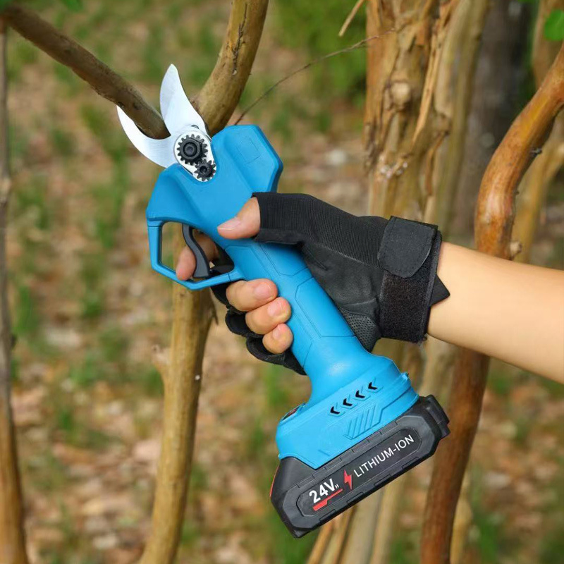 Upgraded Electric Pruning Shears Cordless Power Pruner Electric Scissors
