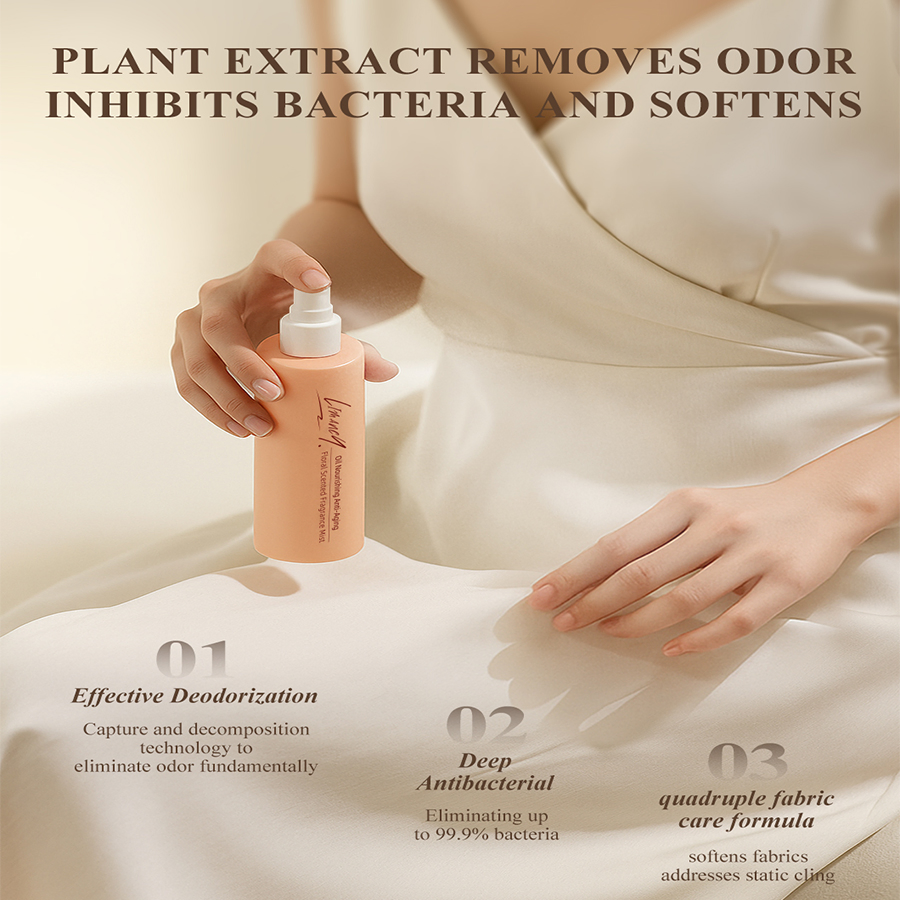 Floral Scented Fragrance Mist with Natural Extracts for Body and Fabric